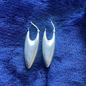 Sterling Silver Bold Hoop Earrings